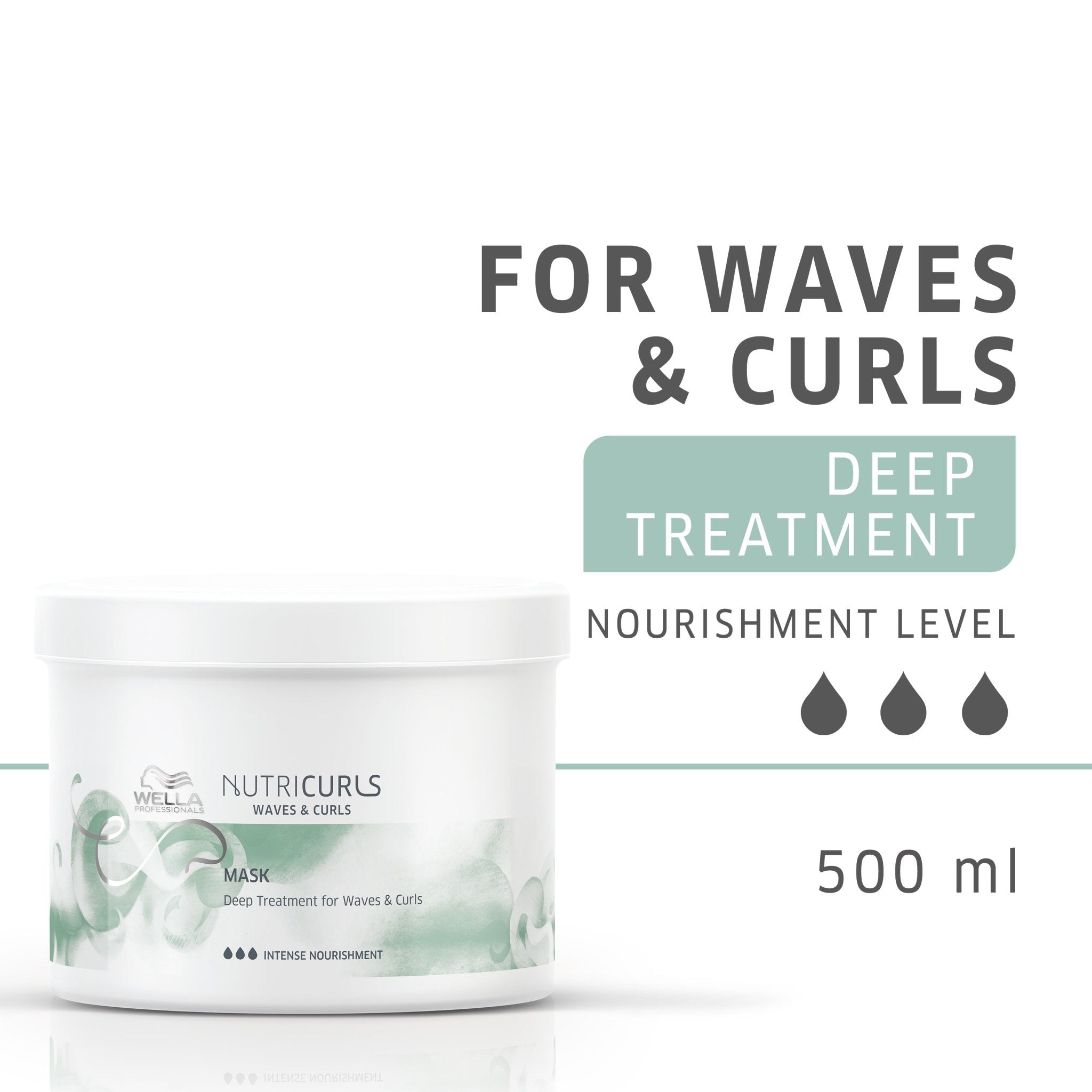 Deep Treatment for Waves & Curls | Nutricurls Care | WELLA | CONDITIONERS by WELLA PROFESSIONAL - SH Salons