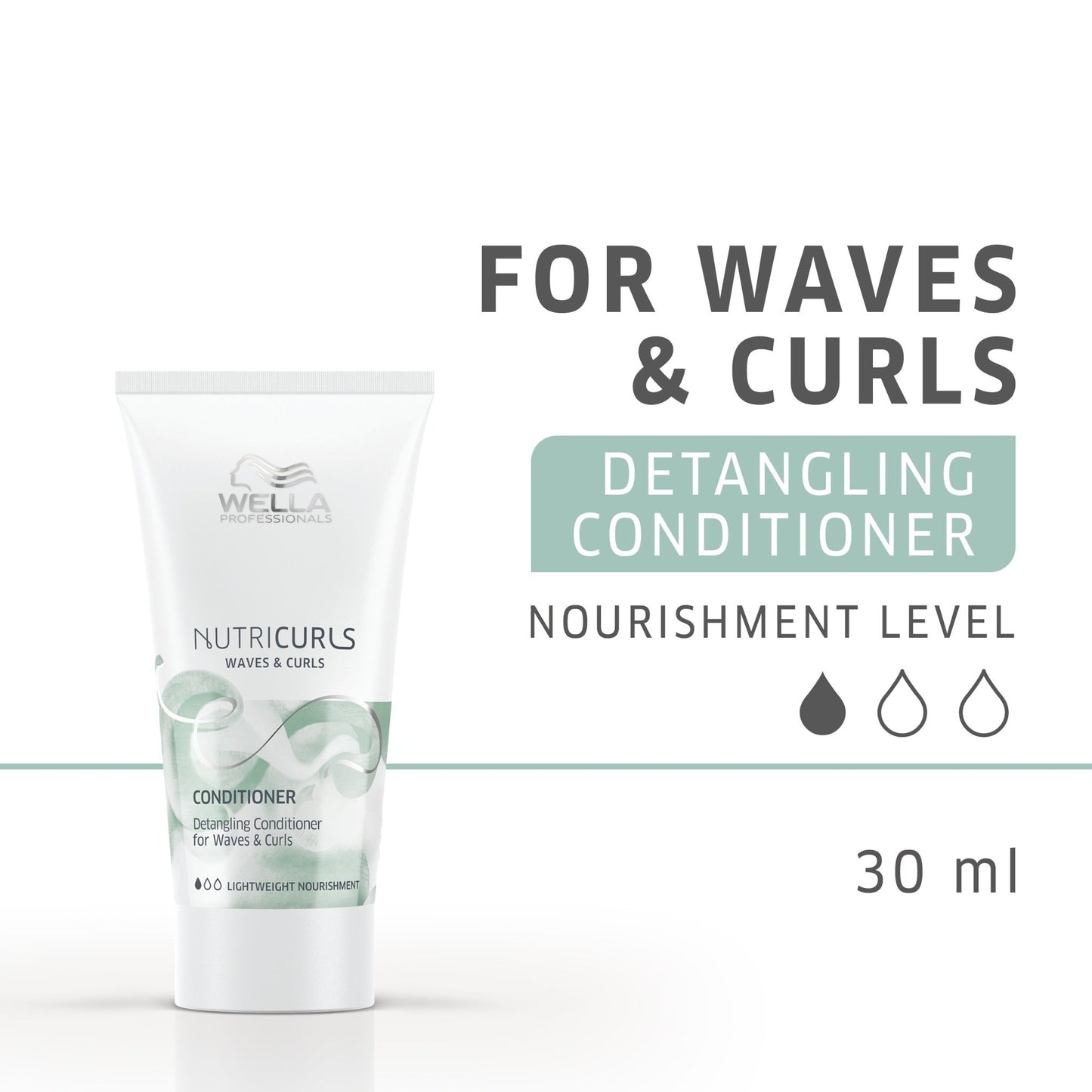 Detangling Conditioner For Waves & Curls | NUTRICURLS | WELLA - SH Salons