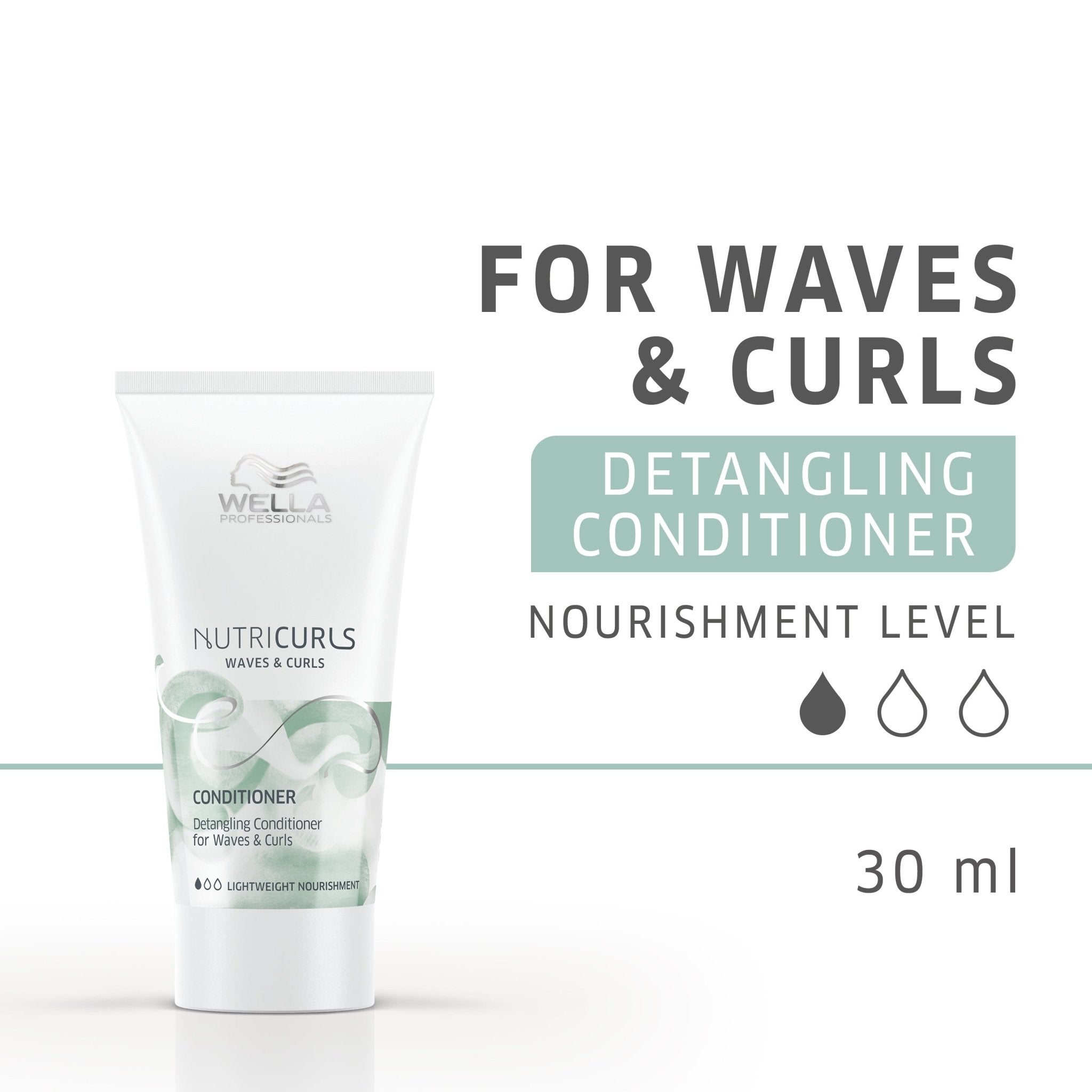 Detangling Conditioner For Waves & Curls | Nutricurls Care | WELLA by WELLA PROFESSIONAL | SH Salons