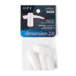Dimension Nail Tips 2.0 | Assorted | TP225 | 20psc | OPI - SH Salons
