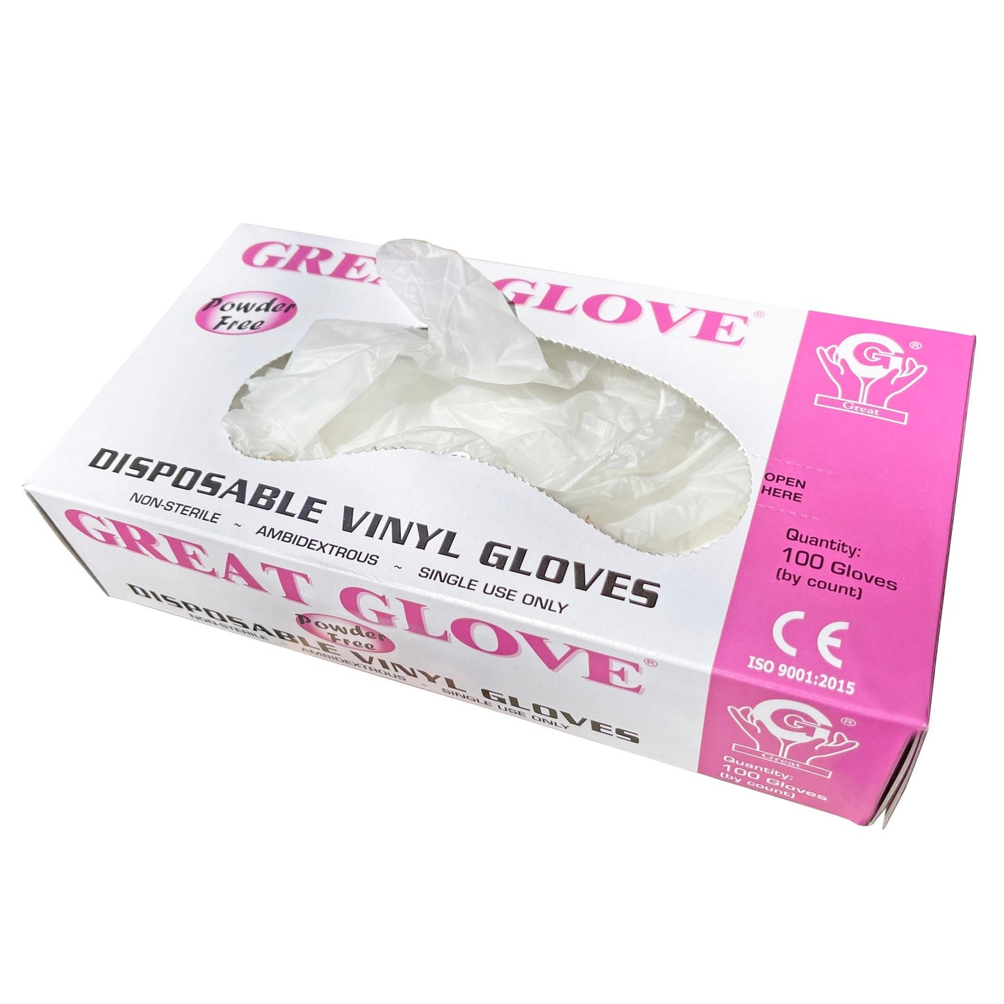 Disposable Gloves | Powder Free | Vinyl | GREAT - SH Salons