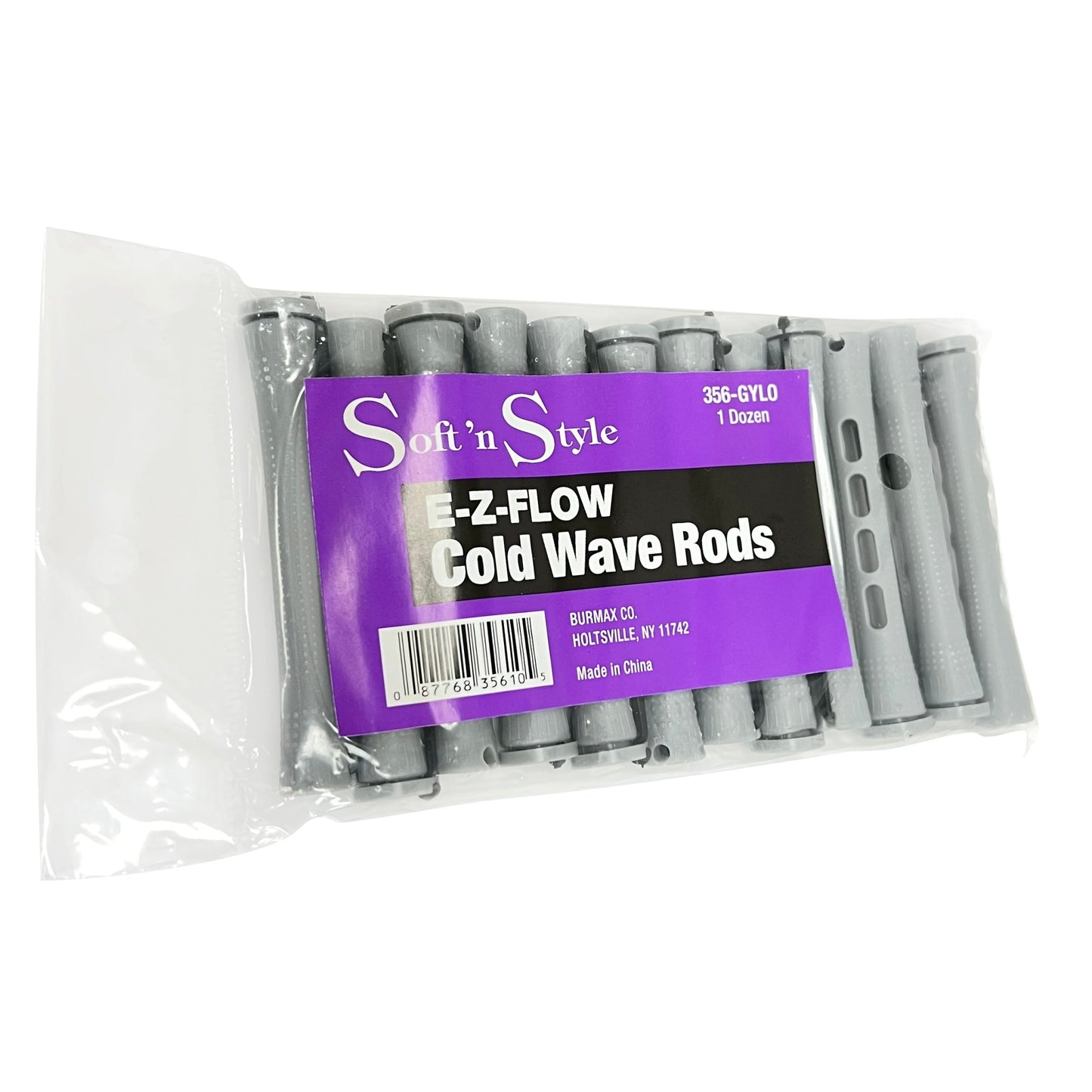 E-Z-Flow Cold Wave Rods | 1 Dozen | 356-GYLO | SOFT N STYLE - SH Salons
