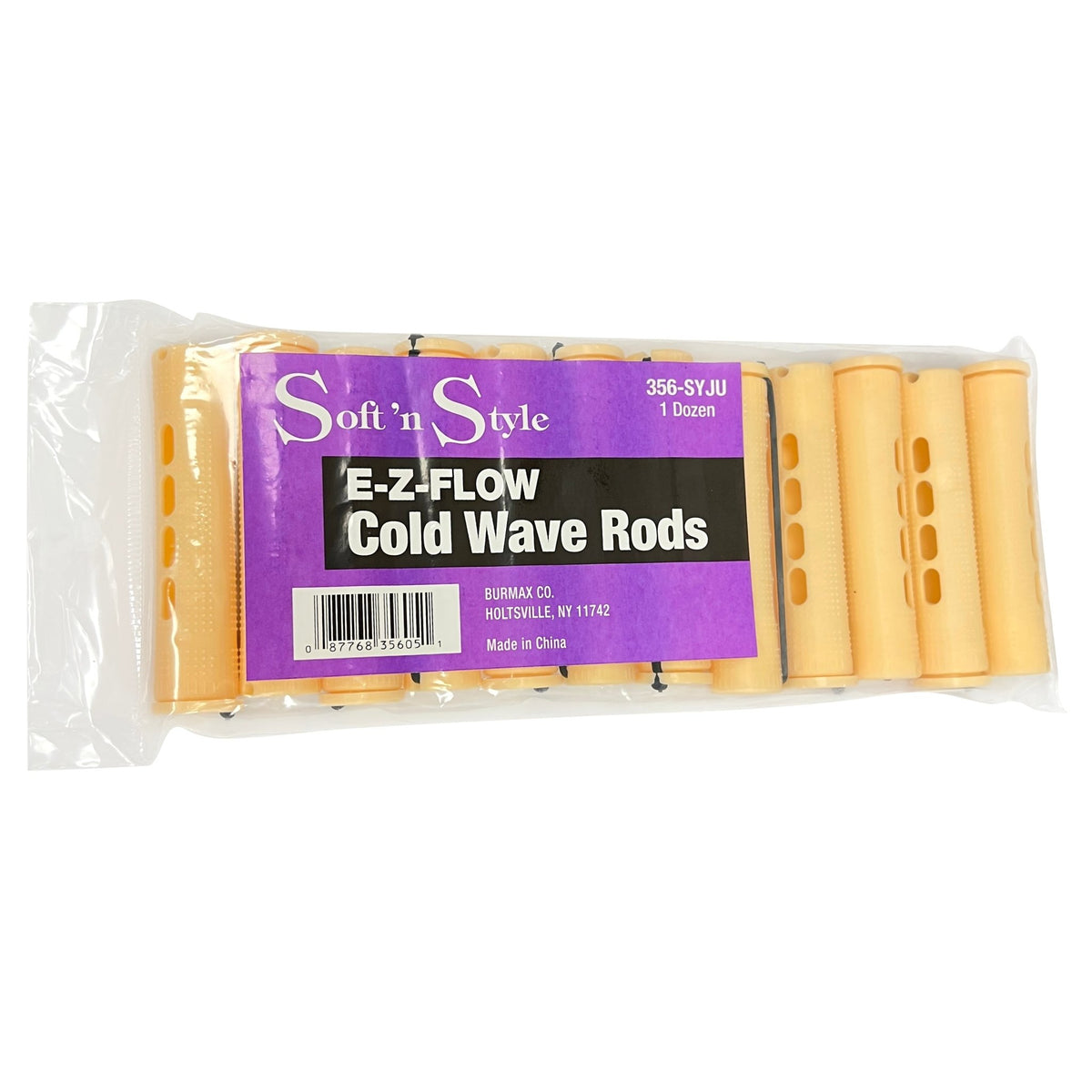 Interlocking Wave Rods E-Z-Flow Cold Wave Rods | 1 Dozen | 356-SYJU | SOFT N STYLE – SH Salons