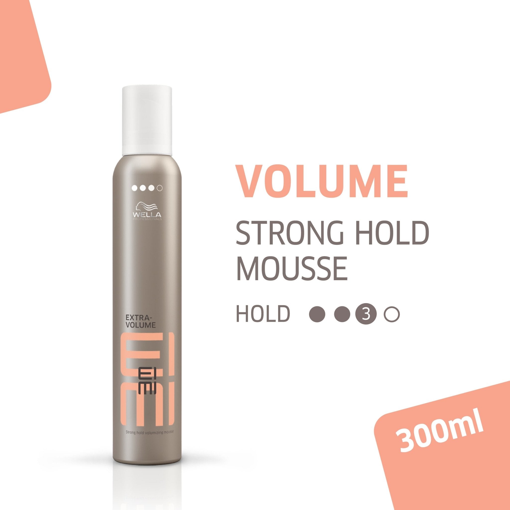 Extra Volume | 10.1oz | STRONG HOLD MOUSSE | Styling | EIMI | WELLA by WELLA PROFESSIONAL | SH Salons