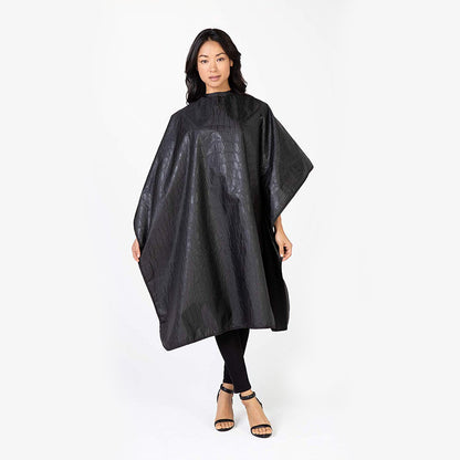Faux Alligator Hide| All Purpose Cape | Bleach, Chemical and Color Proof | BETTY DAIN - SH Salons