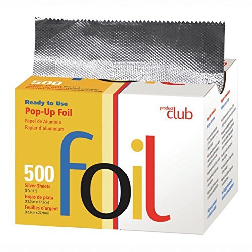 Foil Sheets | Silver | 5 x 11" | 500 Count | Product Club - SH Salons