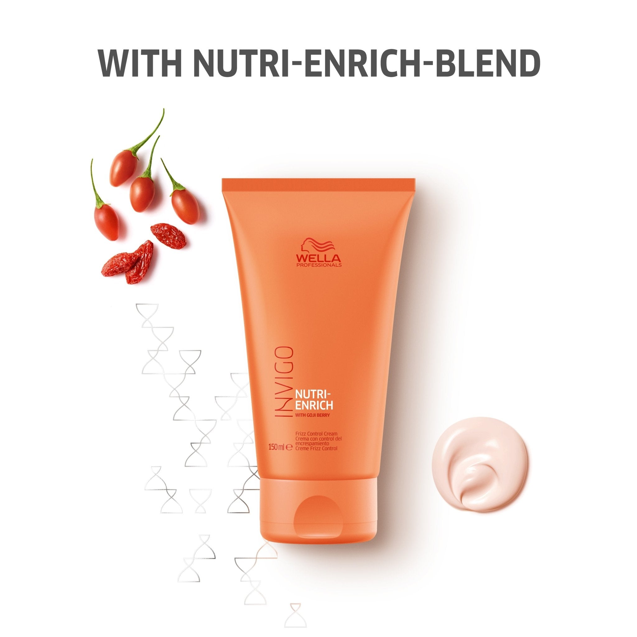 Wella enrich straight outlet leave in cream