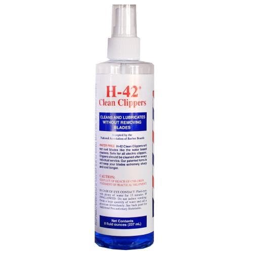H-42 Clean Clippers Spray Virucidal | Anti-Bacterial Cleaner | 8oz | HAMPTON - SH Salons