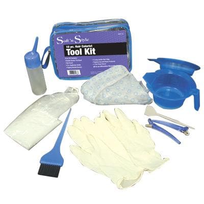 Hair Colorist Tool Kit | 10 Pc. | SOFT N STYLE - SH Salons