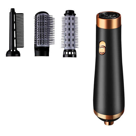 Hair Dryer | Hot Air Brush 3 IN 1 | Hair Curler | Straightener Comb - SH Salons