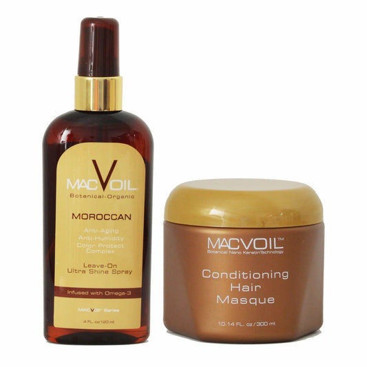 Hair Oil + Conditioning Hair Masque | MACVOIL - SH Salons