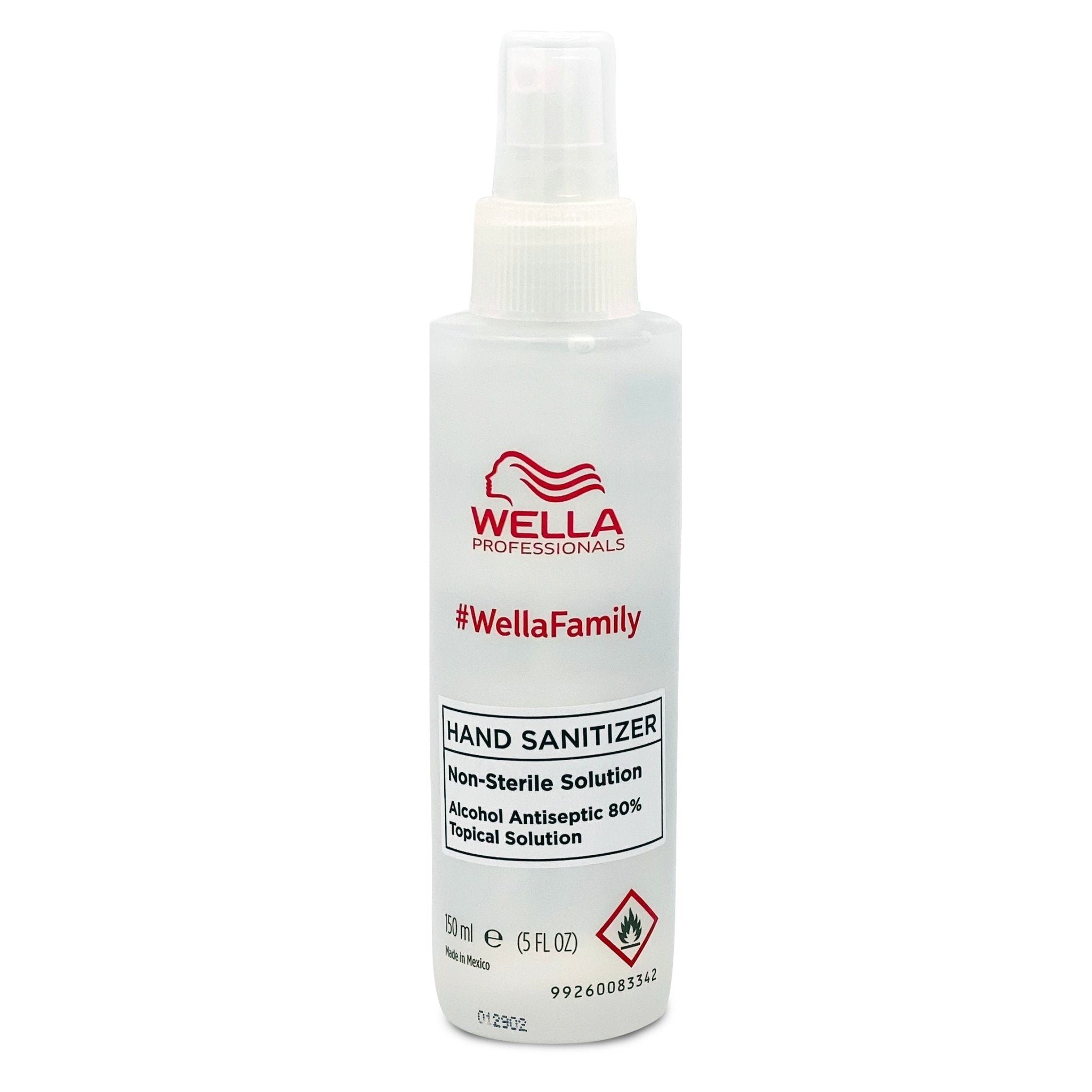 Hand Sanitizer | Alcohol Antiseptic 80% | Spray | 5 oz | WELLA | HAND SANITIZERS & WIPES by WELLA PROFESSIONAL - SH Salons