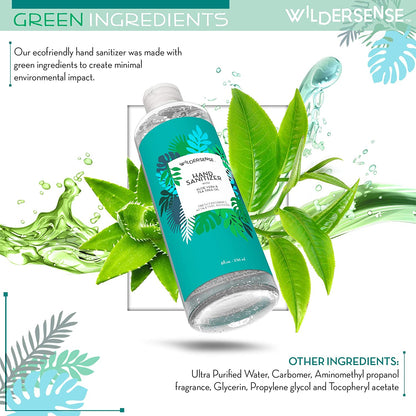 Hand Sanitizer with Aloe Vera and Tea Tree Oil | Wildersense - SH Salons