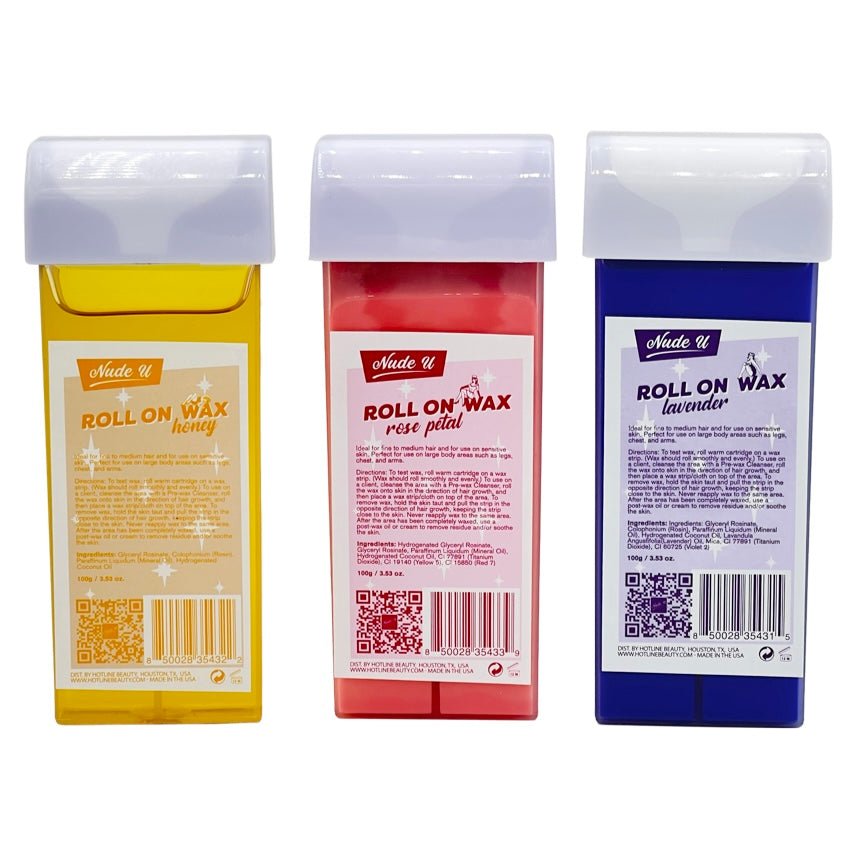 Honey | Roll-on Depilatory Wax Cartridge | NUDE U - SH Salons