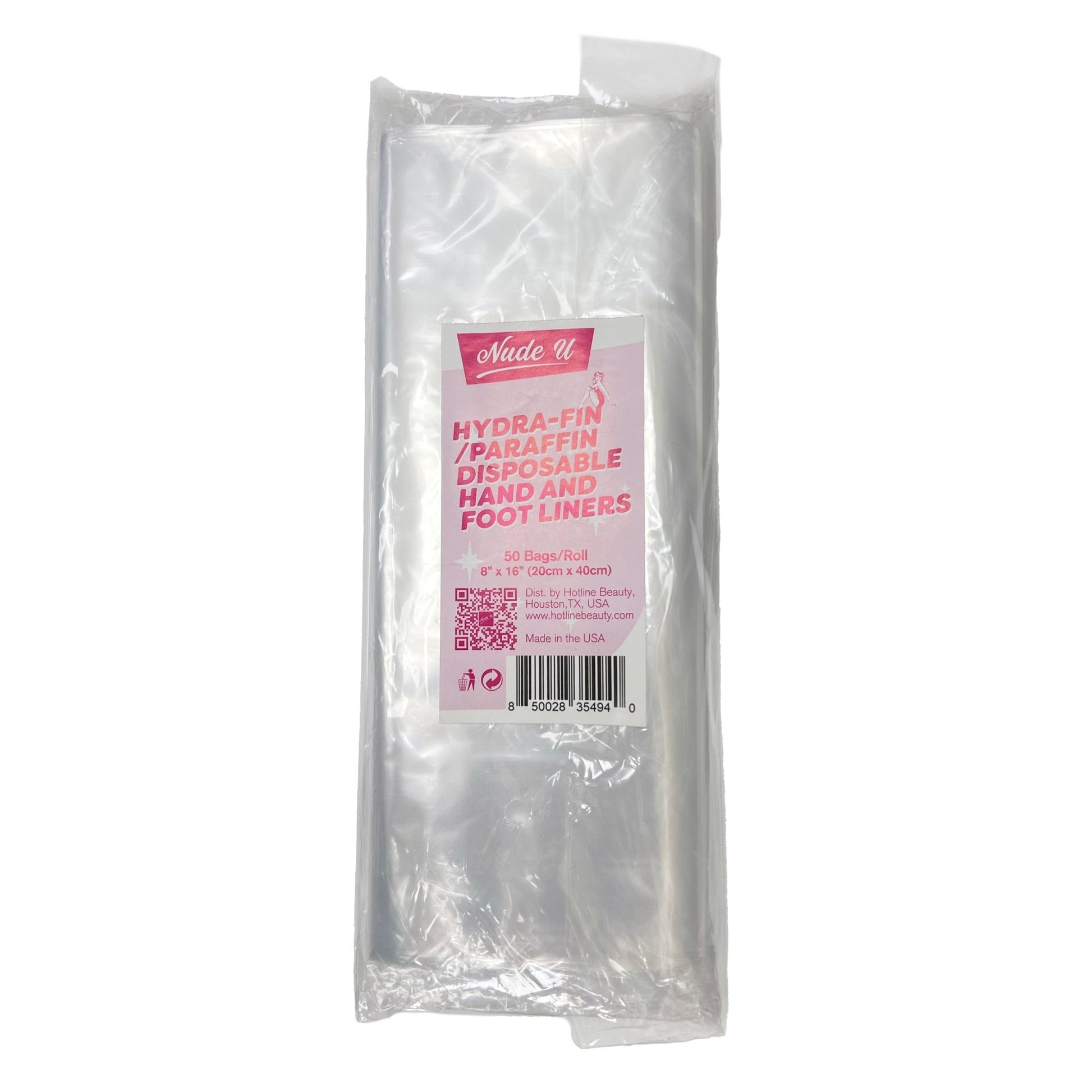 Hydra-Fin / Paraffin Disposable Hand and Foot Liners | NUDE U - SH Salons