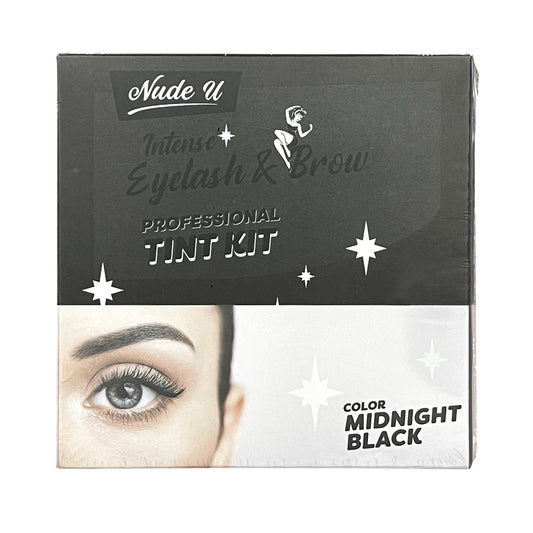 Intense Eyelash & Brow | Midnight Black | Professional Tint Kit | NUDE U - SH Salons