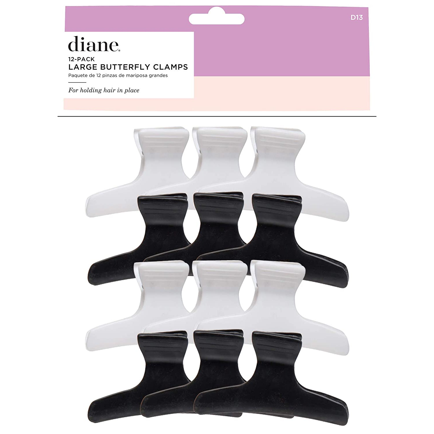 Large Butterfly Clamps | 12 Pack | D13 | DIANE - SH Salons