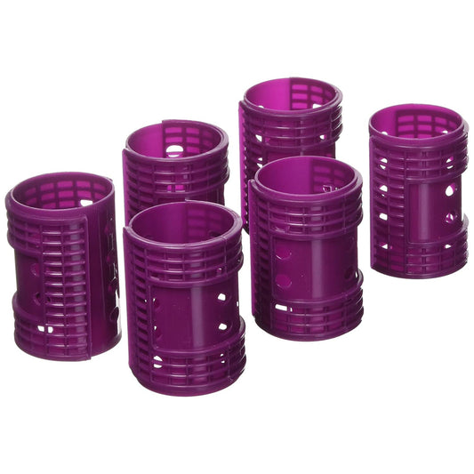Magnetic Snap-on Rollers | 1-3/4" Diam. | 00425 | 6 Super Jumbo Rollers | SOFT N STYLE - SH Salons
