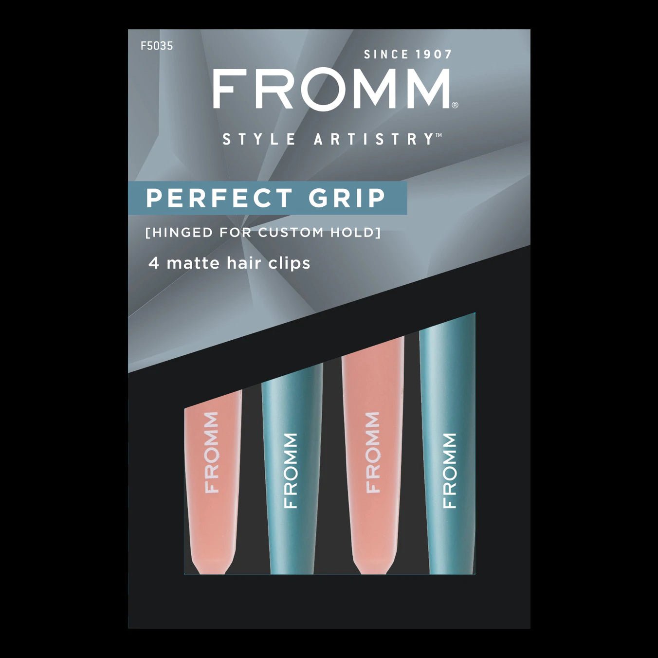 Matte Dolphin Clips | 4-PACK | F5035 | FROMM - SH Salons