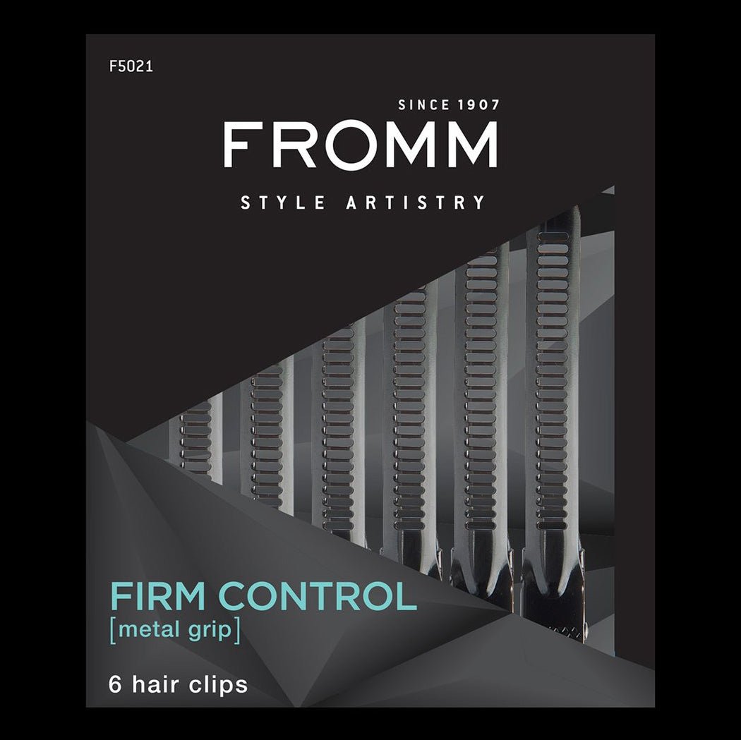 METAL SECTIONING CLIPS | 6 Pack | F5021 | FROMM - SH Salons