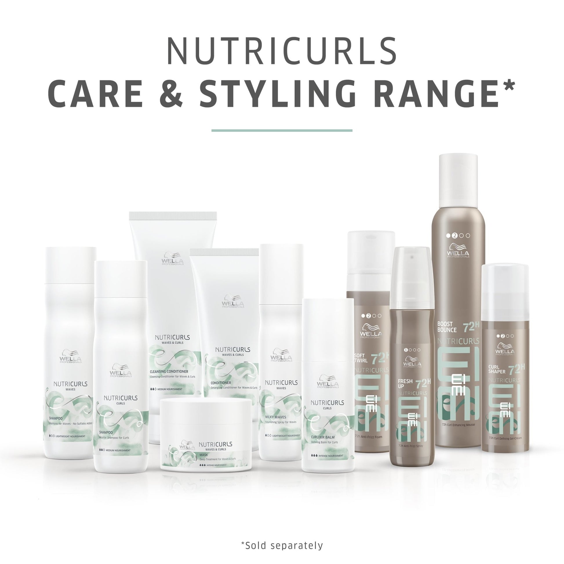 Micellar Shampoo for Curls | NUTRICURLS | WELLA - SH Salons