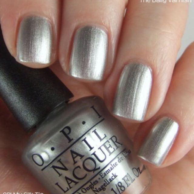 Opi silver deals nail polish