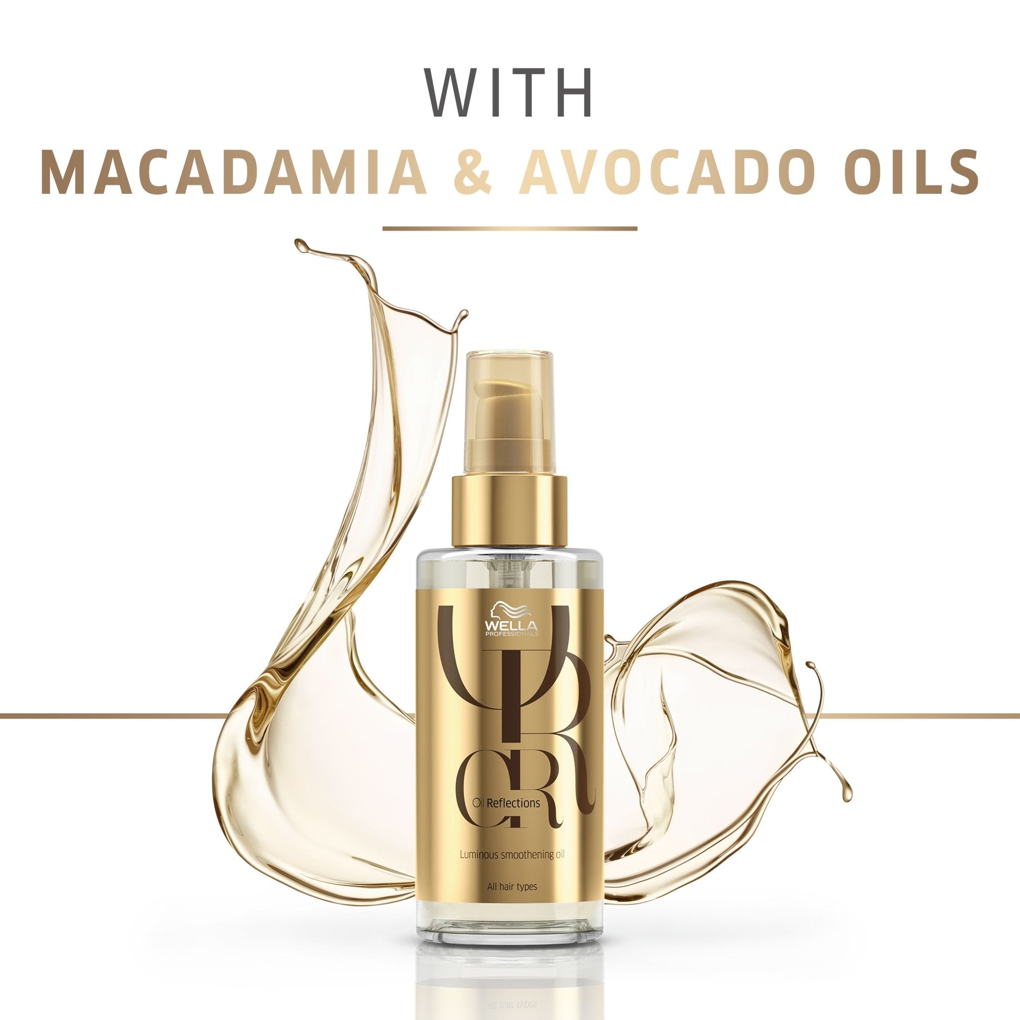 Oil Reflections Luminous Smoothening Oil | Wella Oil | WELLA | HAIR STYLING PRODUCTS by WELLA PROFESSIONAL - SH Salons