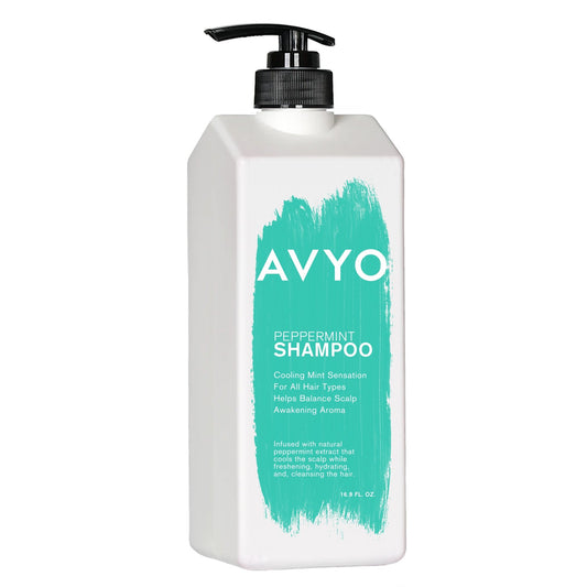 Peppermint Shampoo | 16.9 fl. oz. | AVYO - SH Salons