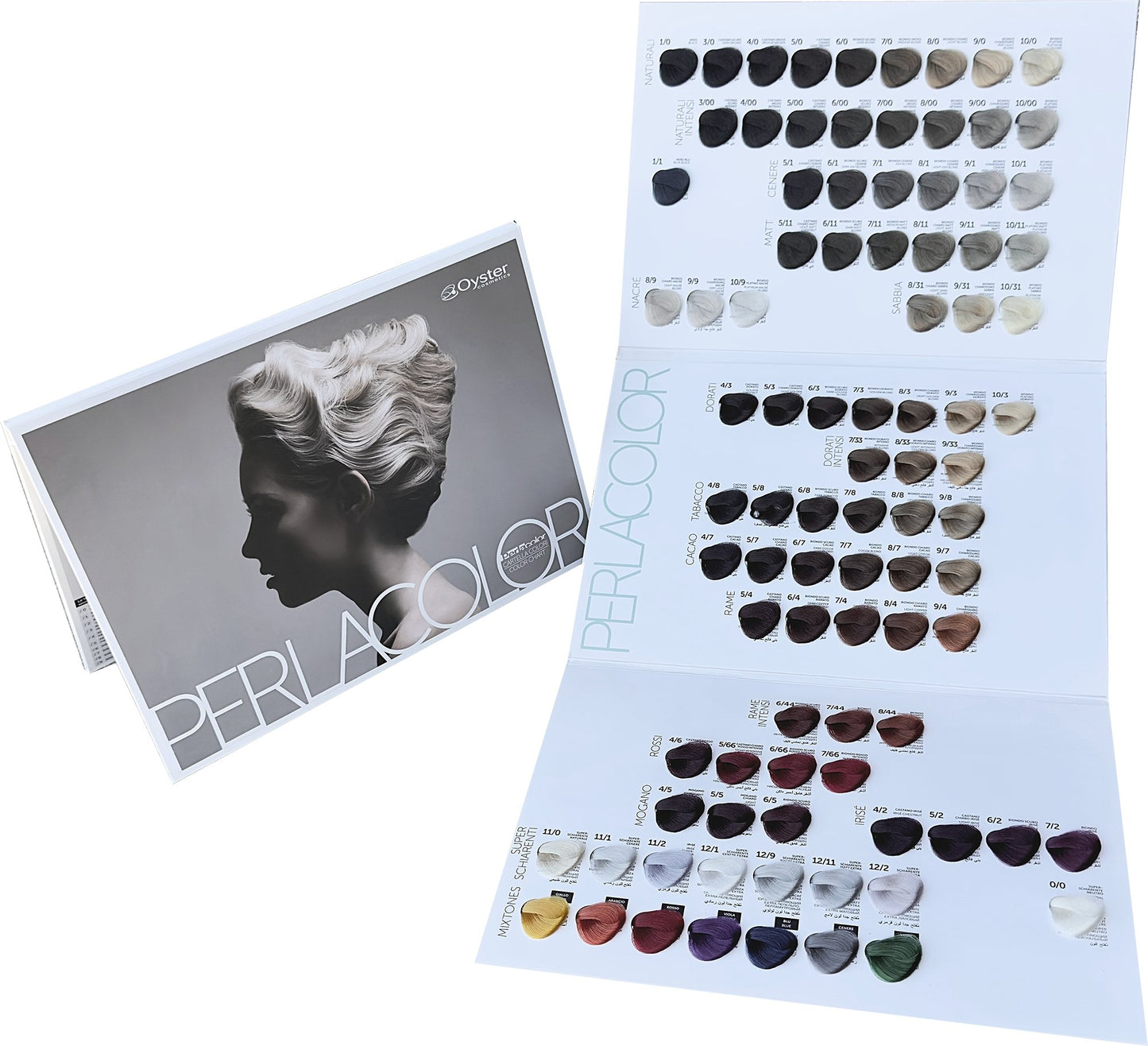 Perlacolor Color Swatch Book | OYSTER - SH Salons