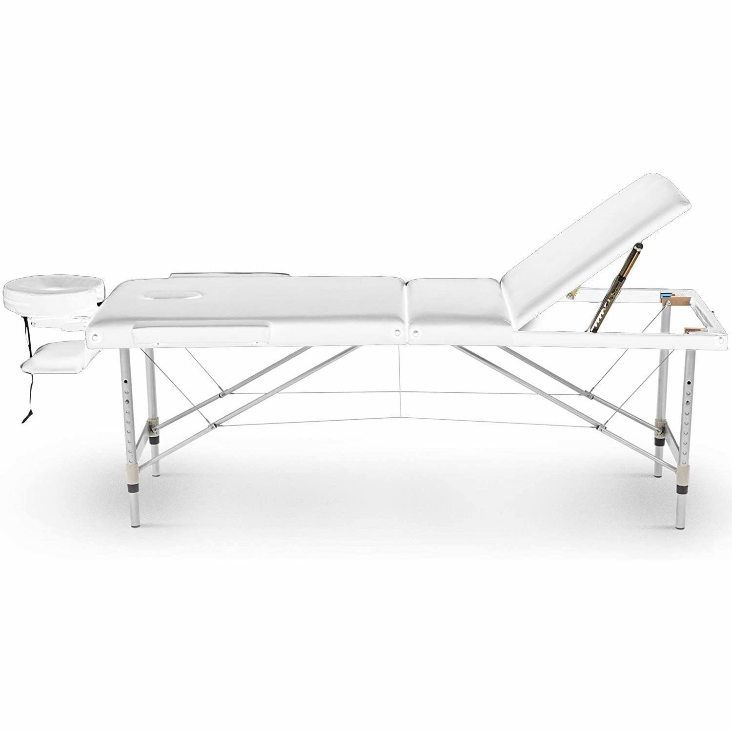 Portable Aluminium Massage Bed | Barber and Stylist Hair Salon Accessories by SSW | SH Salons