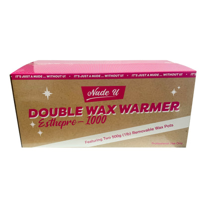 Professional Double Pot Adjustable Wax Warmer | NUDE U - SH Salons