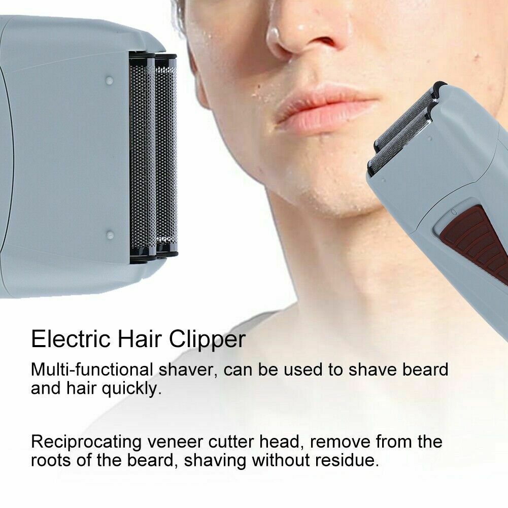Reciprocating Electric Shaver | Titanium Foil Metal Tool Head | KEMEI - SH Salons
