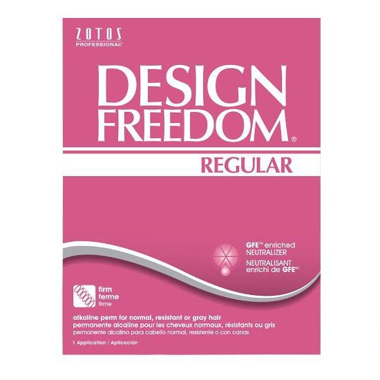 Regular Alkaline Perm for Normal, Resistant or Gray Hair | DESIGN FREEDOM | ZOTOS - SH Salons