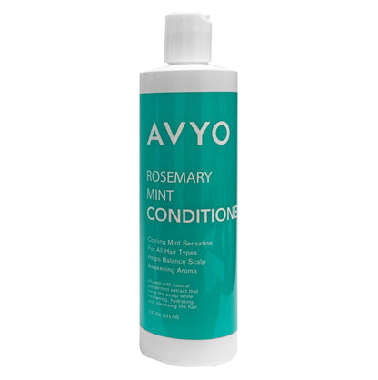 Rosemary Mint Conditioner | Cooling Mint Sensation | 12 fl. oz. | AVYO by AVYO | SH Salons