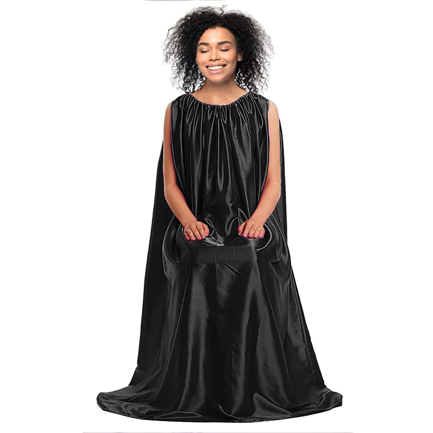 Royal Yoni Steam Gown | Bath Robe | Full Body Covering | Soft and Sleek Fabric | NUDE U - SH Salons