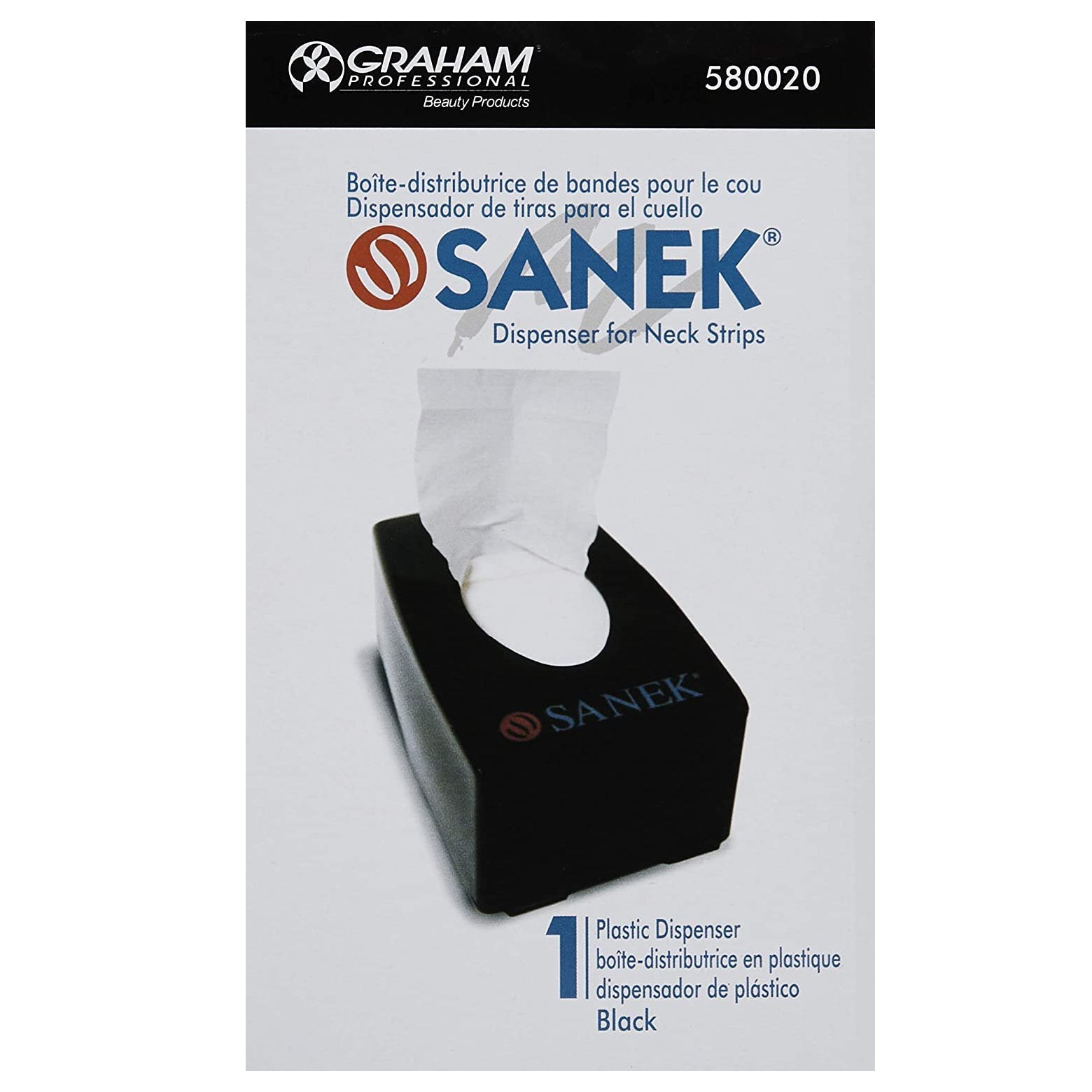 Sanek Dispenser for Neck Strips | 1 Count | GRAHAM BEAUTY - SH Salons