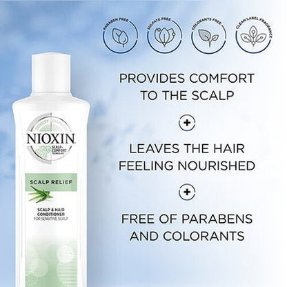 Scalp Relief Conditioner | Sensitive, Dry and Itchy Scalp | NIOXIN - SH Salons