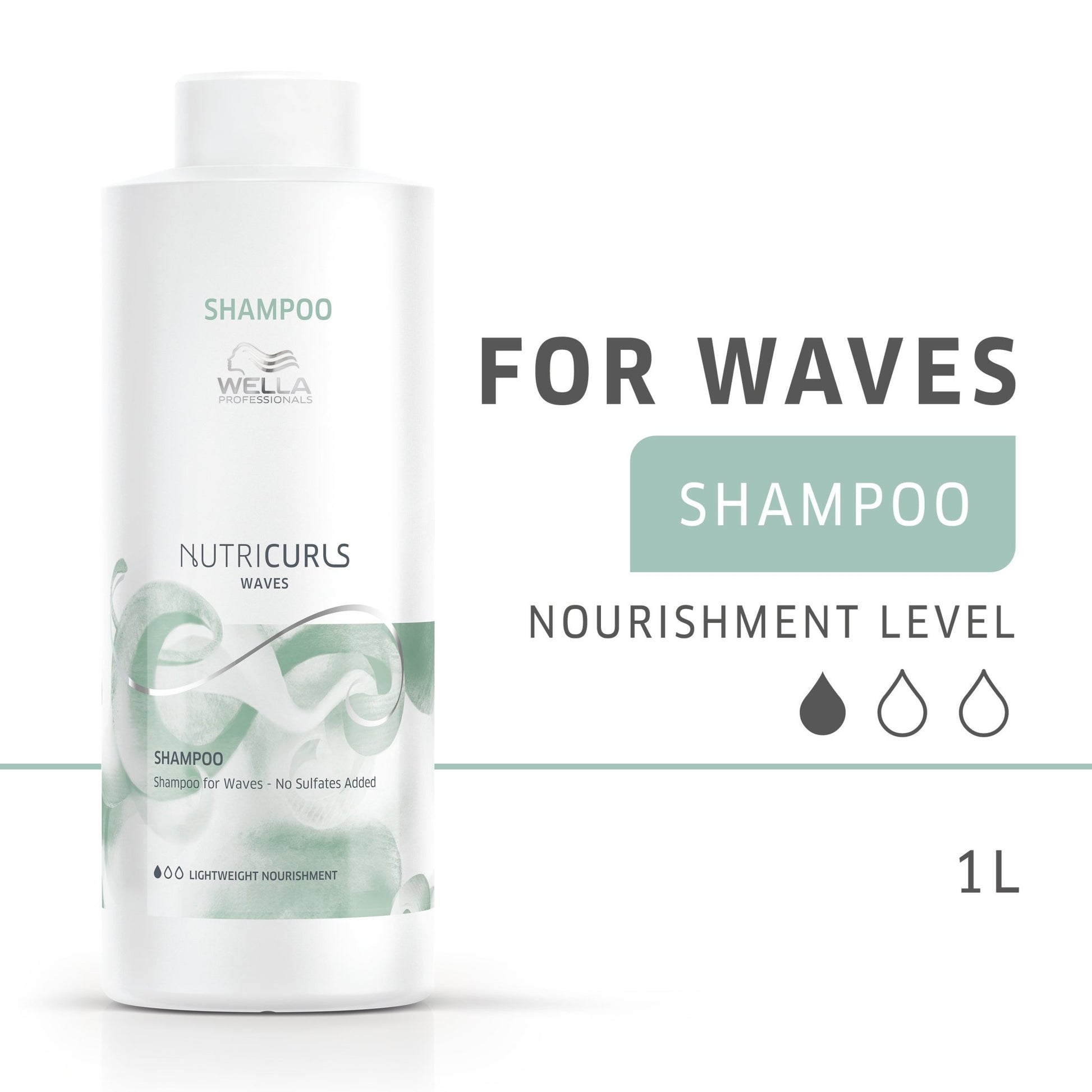 ubemandede Prædiken Analytisk Shampoo for Waves | NUTRICURLS | WELLA | SH Salons