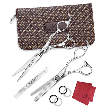 Silkcut Shear & Ceramic + Ion Speed XL Brush | Box Deal | OLIVIA GARDEN - SH Salons