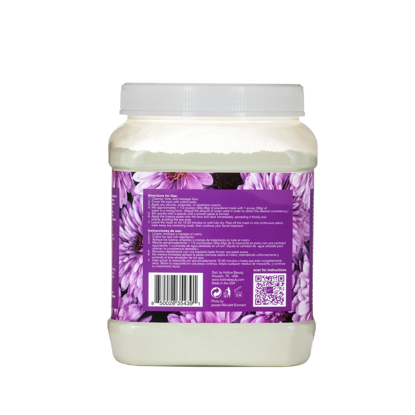 Soft Powder Mask | Chrysanthemum | 1 KG | NUDE U - SH Salons