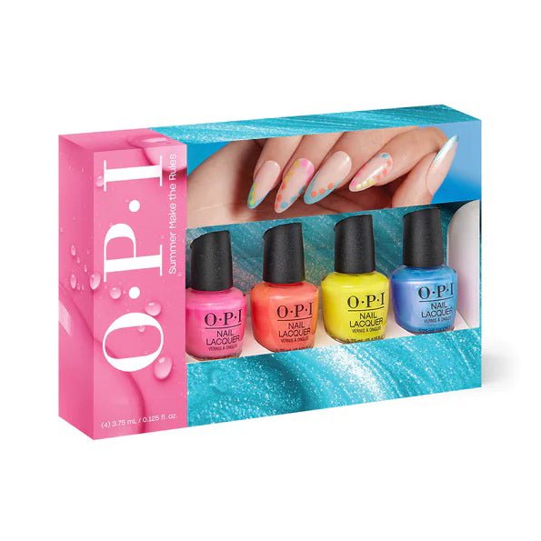 Summer '23 - 4PC Mini Pack | Nail Lacquer | Summer Make the Rules Collection | OPI - SH Salons