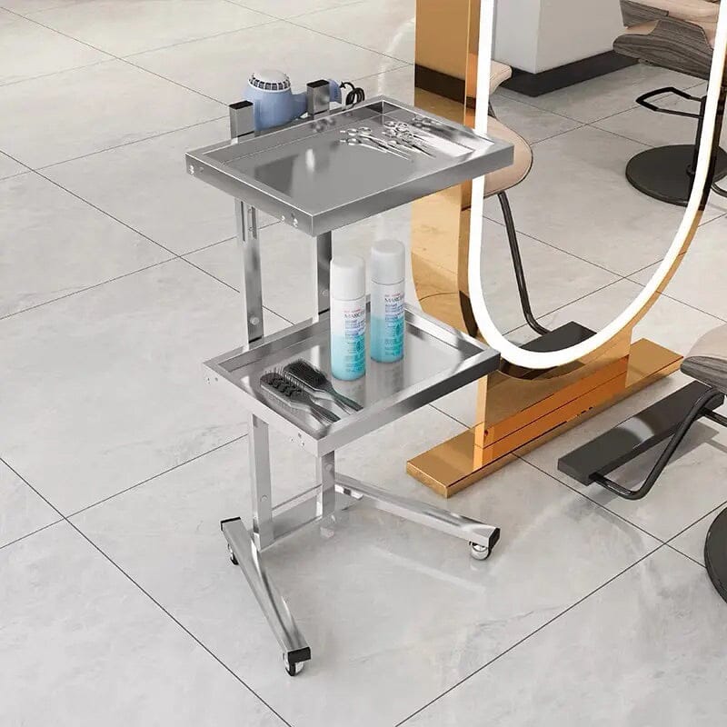 SW30 - Silver | Salon Folding Tray | Barber and Stylist Hair Salon Accessories by SSW | SH Salons