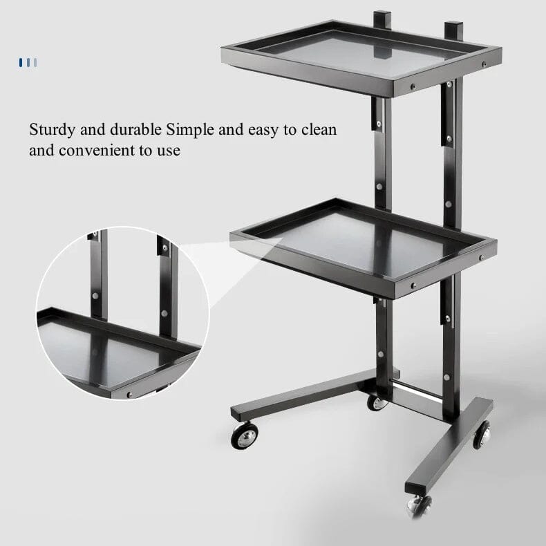 SW30 - Silver | Salon Folding Tray | Barber and Stylist Hair Salon Accessories by SSW | SH Salons