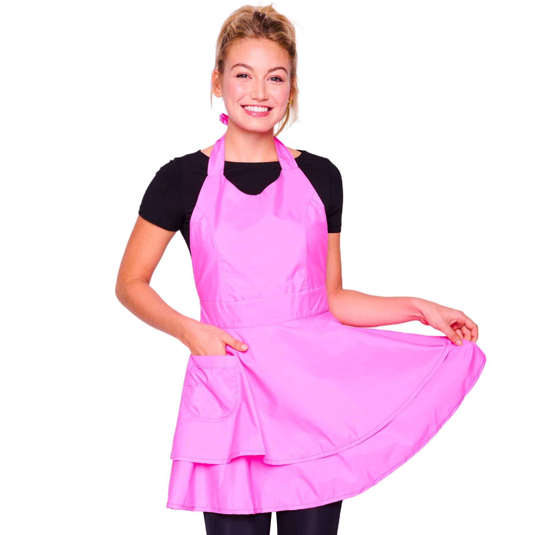 pink apron dress Bat Pinafore Dress Pink Hell Bunny