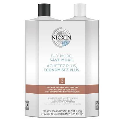 System 3 Cleanser and Conditioner Liter Duos | NIOXIN - SH Salons