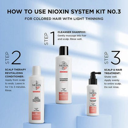 System 3 Scalp & Hair Treatment | NIOXIN - SH Salons