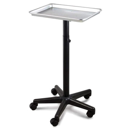 T-011 | Professional Aluminum Salon Rolling Utility Tray | Barber and Stylist Hair Salon Accessories - SH Salons