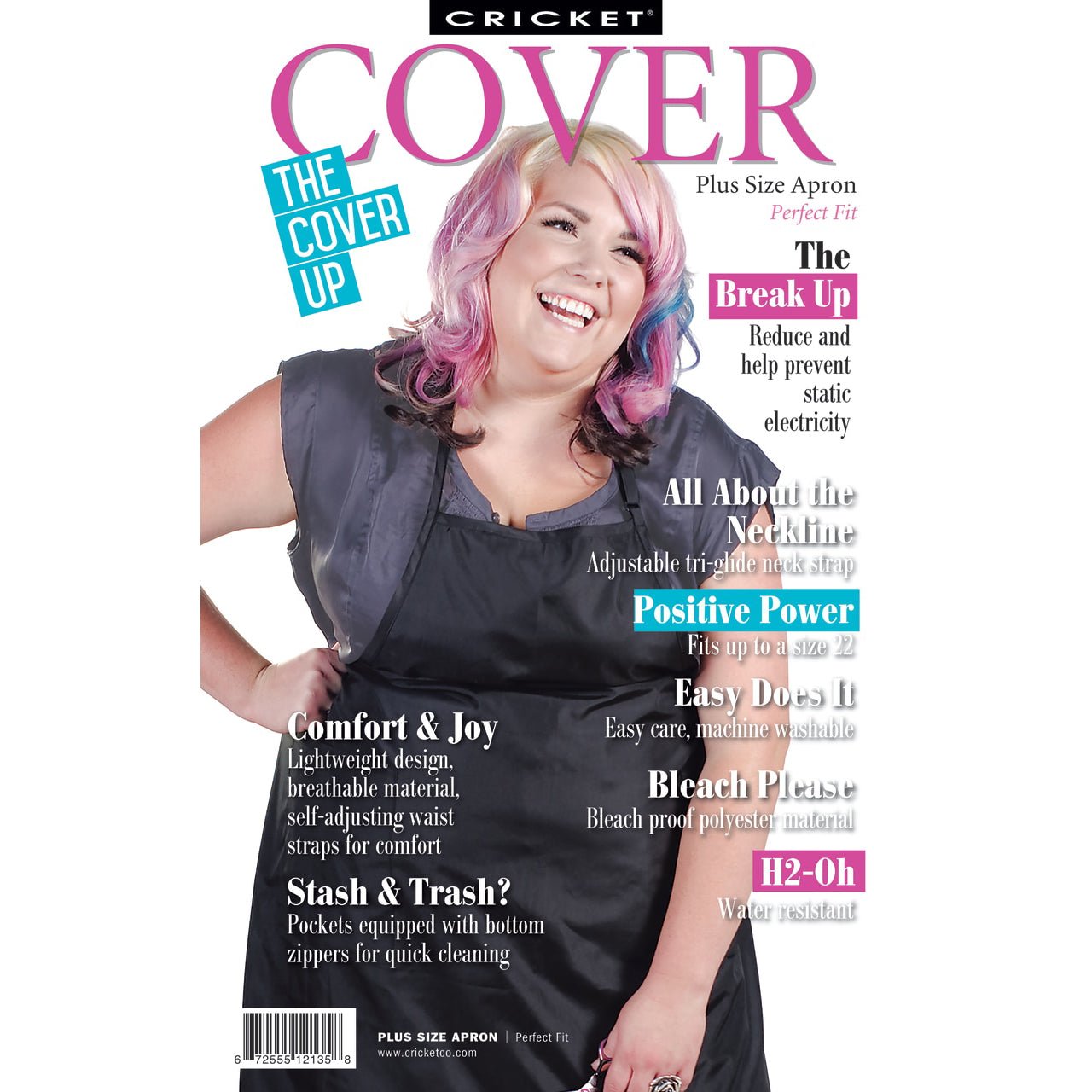 The cover Up | Plus Size Apron | Perfect Fit | CRICKET - SH Salons