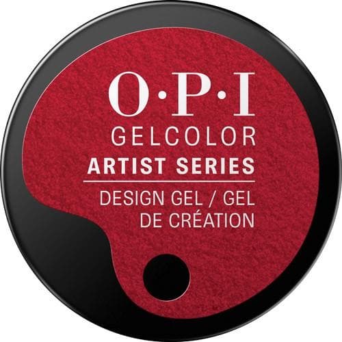 Totally Red Up With You | GP021 | Artist Series Design Gels | OPI - SH Salons