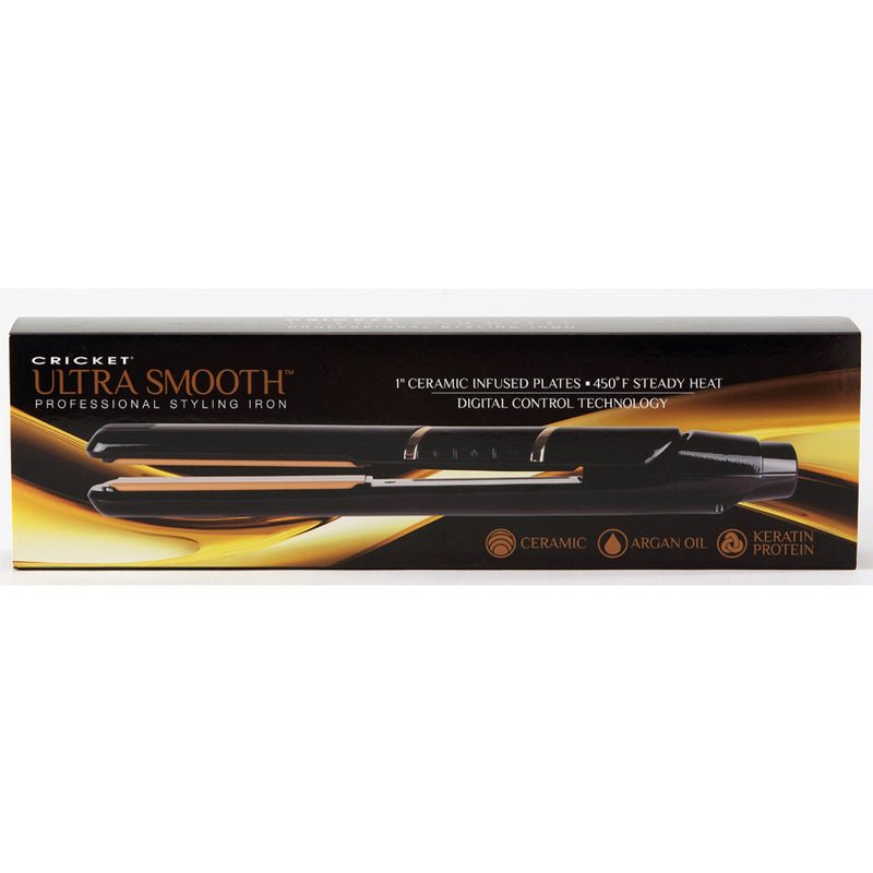 Ultra Smooth Styling iron Black | Centrix by CRICKET - SH Salons
